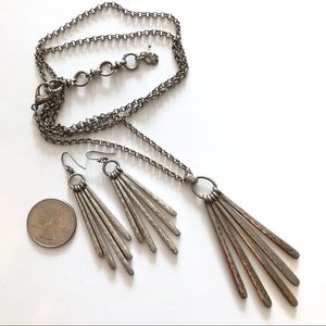 Lucky Brand☘️ Necklace Earring Set